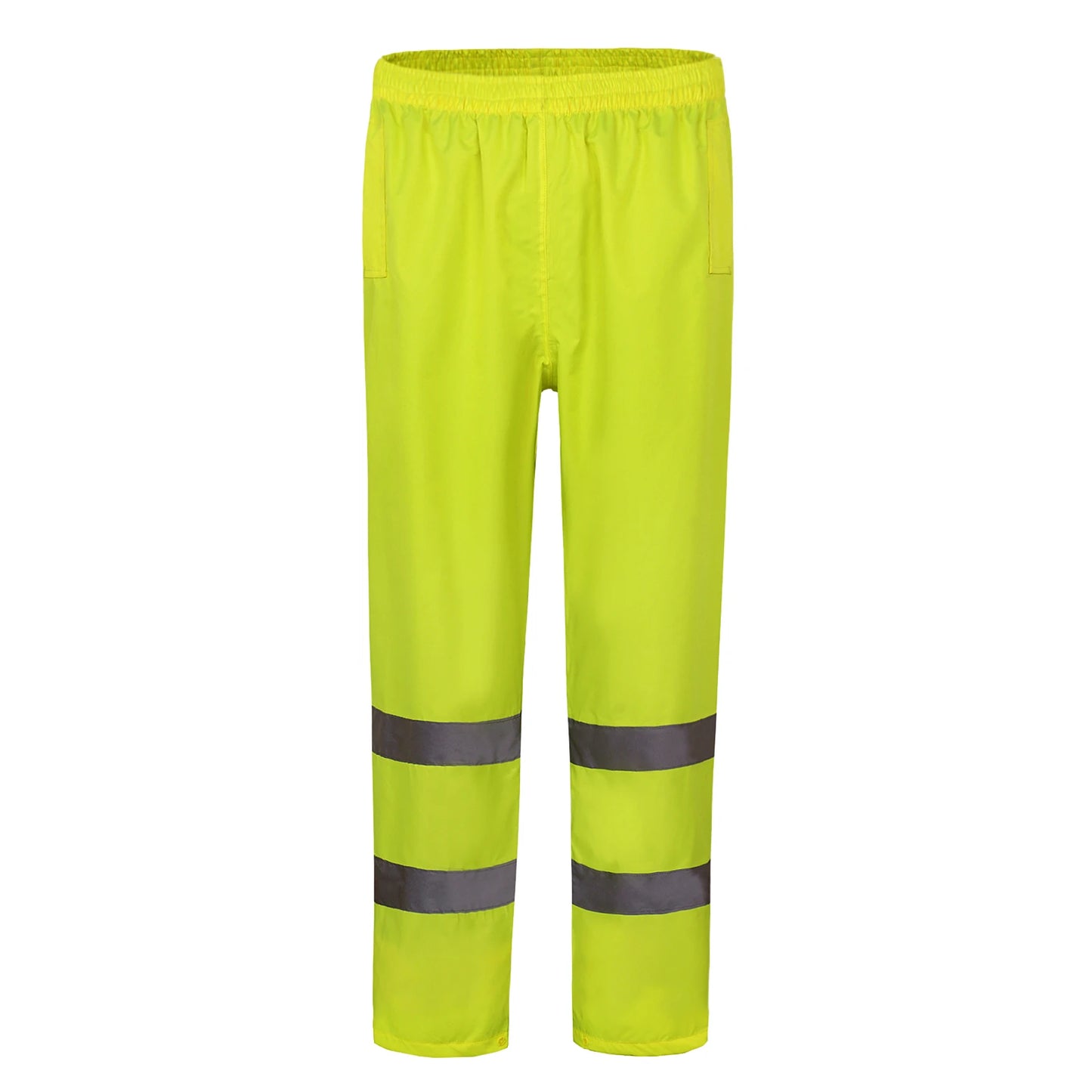 AYKRM HI VIS Reflective Pants Safety Striped Waterproof Windproof Sweatpants Trousers Long Oxford Cycling Hiking Trip