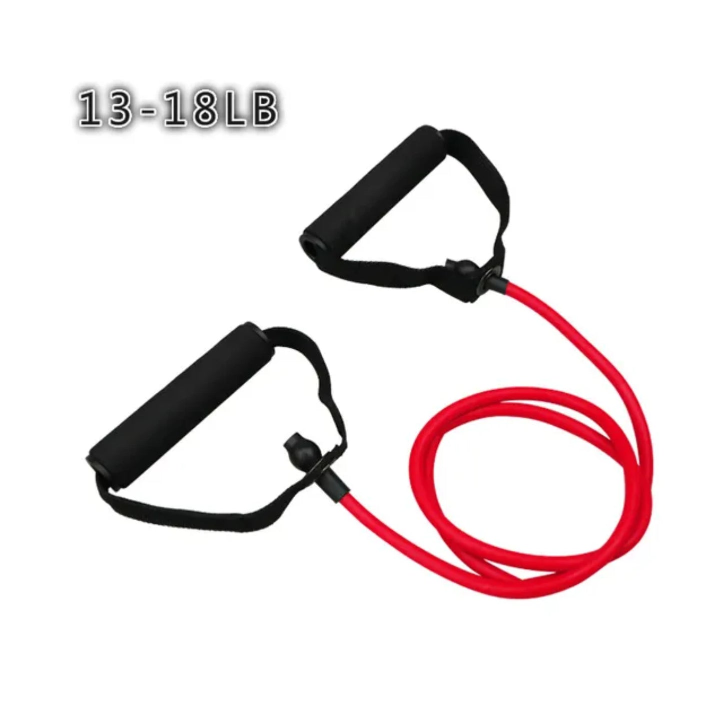 Premium Adjustable Elastic Resistance Bands with 5 Levels of Rubber Resistance for Intense Full Body Workout - Versatile Gym Equ