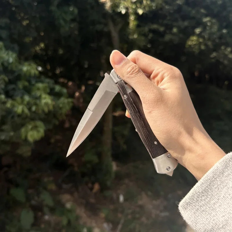 Swordfish 440c steel blade Outdoor hiking Jungle Adventure Pocket folding Knife EDC Pocket Knife Cutting Knife Men's gift