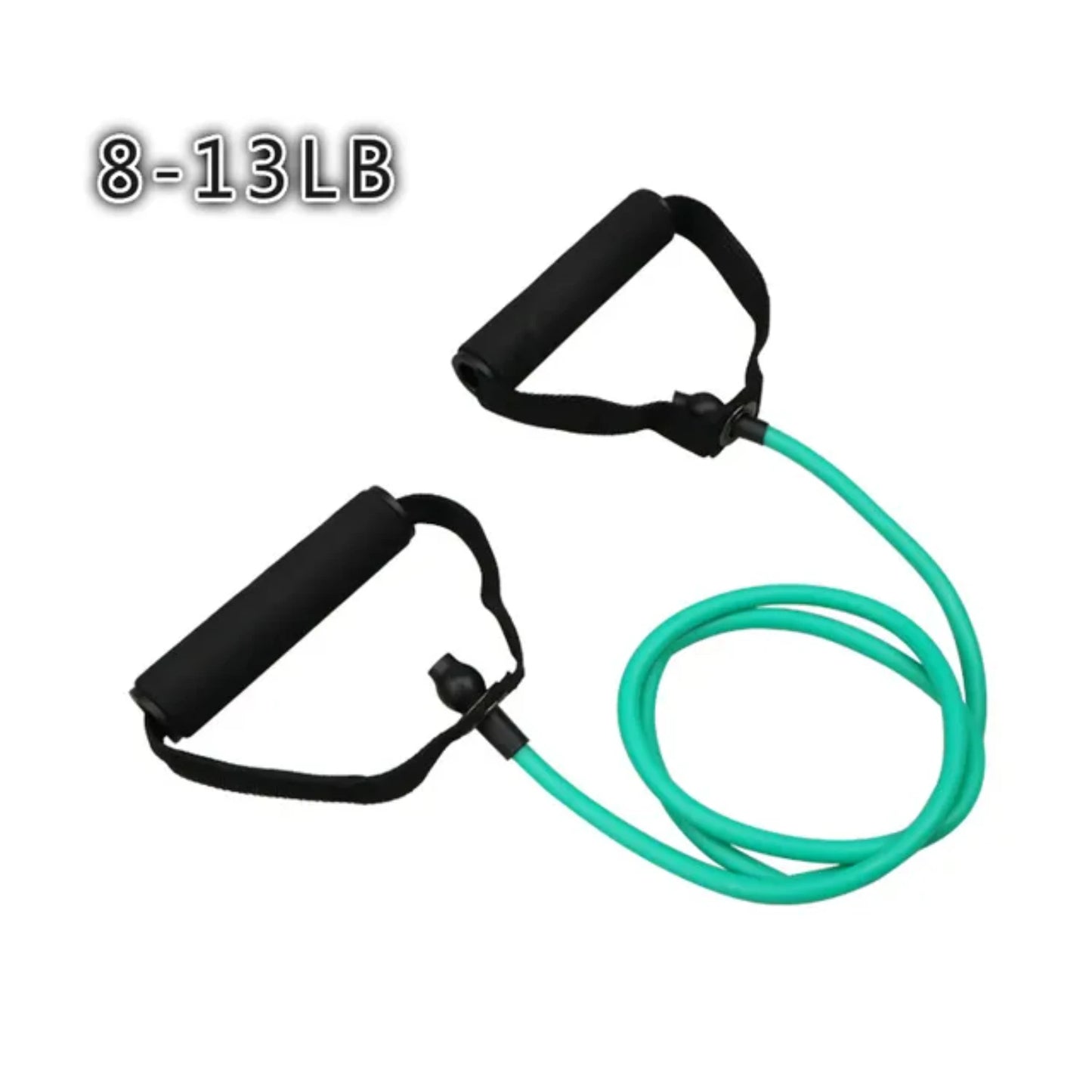 Premium Adjustable Elastic Resistance Bands with 5 Levels of Rubber Resistance for Intense Full Body Workout - Versatile Gym Equ