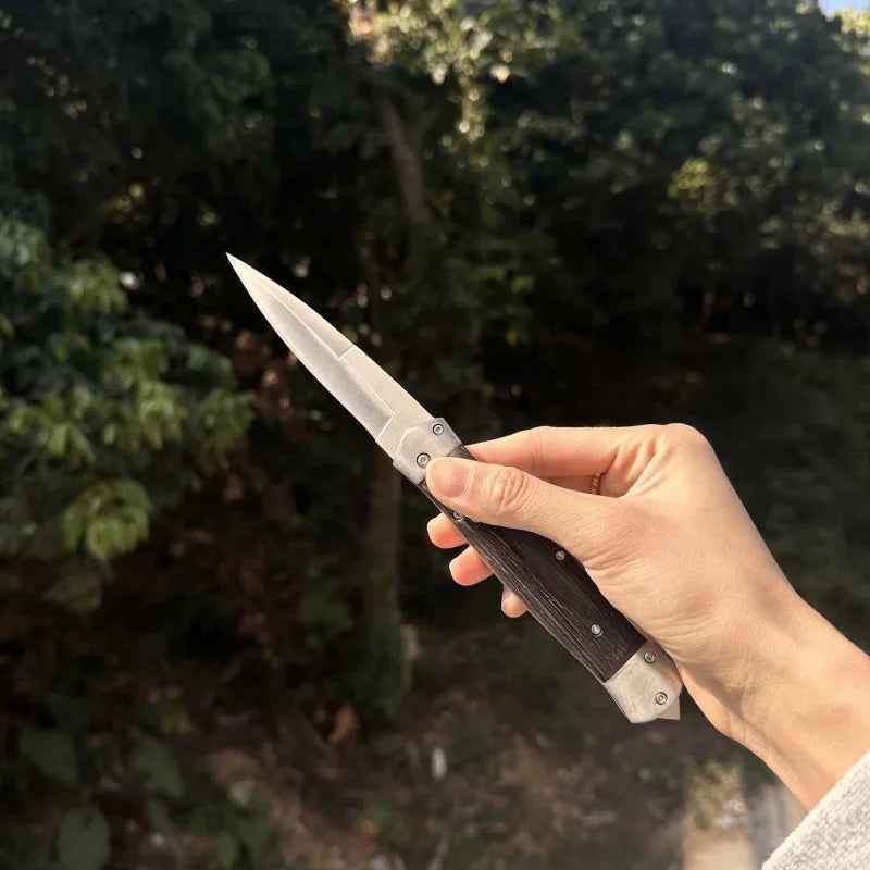 Swordfish 440c steel blade Outdoor hiking Jungle Adventure Pocket folding Knife EDC Pocket Knife Cutting Knife Men's gift