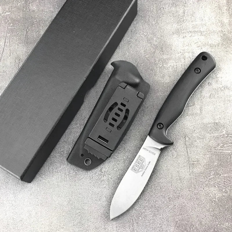 ESEE AGK Portable Small Straight Knife 3.81 "blade G10 Handle Outdoor Camping Tactics EDC Hunting Knife Carving Knife Men's gift
