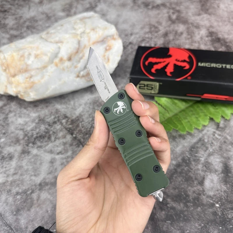 Daily Carry Pocket Folding Knife 440c Steel Zinc Alloy Handle Outdoor Camping Portable Tactical EDC Hunting Knife Men's Gift