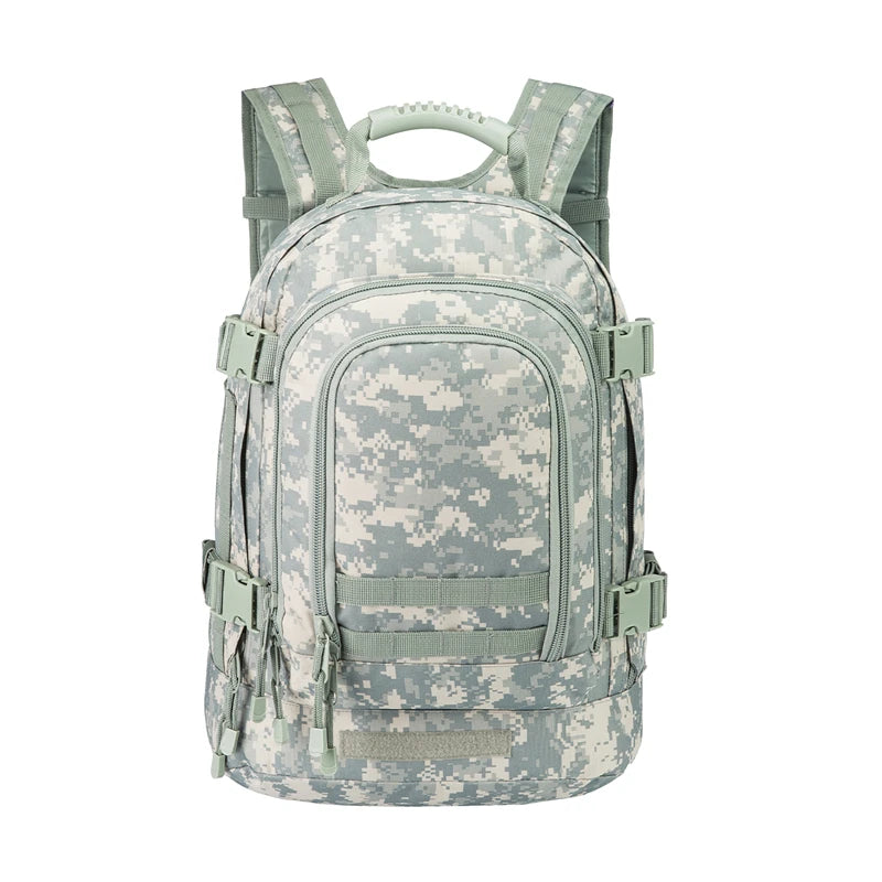 60L Men Tactical Backpack 3P Softback Outdoor Hiking Camping Rucksack Hunting Camping Travel Bag