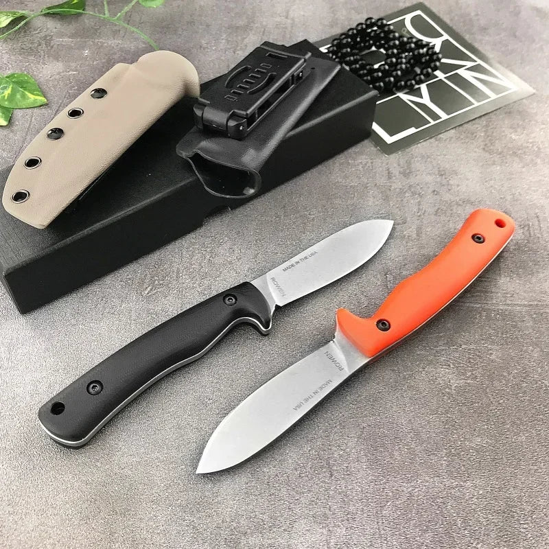 ESEE AGK Portable Small Straight Knife 3.81 "blade G10 Handle Outdoor Camping Tactics EDC Hunting Knife Carving Knife Men's gift