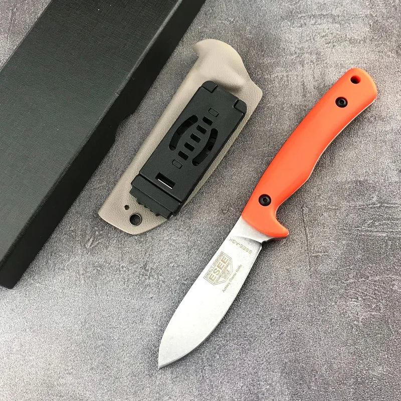 ESEE AGK Portable Small Straight Knife 3.81 "blade G10 Handle Outdoor Camping Tactics EDC Hunting Knife Carving Knife Men's gift