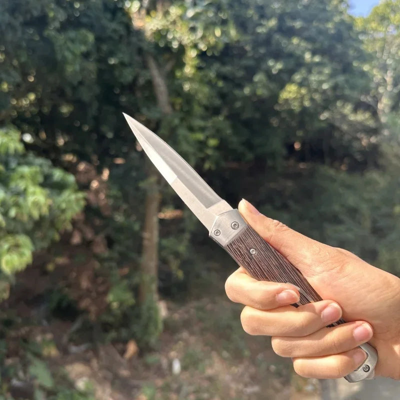 Swordfish 440c steel blade Outdoor hiking Jungle Adventure Pocket folding Knife EDC Pocket Knife Cutting Knife Men's gift