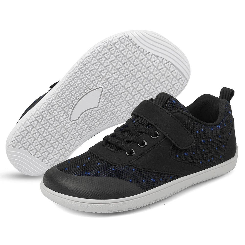 Kids Barefoot Shoes Breathable Sports Shoes Non Slip Wide Toe Sneakers Comfortable Casual Running Sneakers for Outdoor Sports