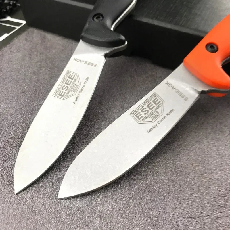ESEE AGK Portable Small Straight Knife 3.81 "blade G10 Handle Outdoor Camping Tactics EDC Hunting Knife Carving Knife Men's gift
