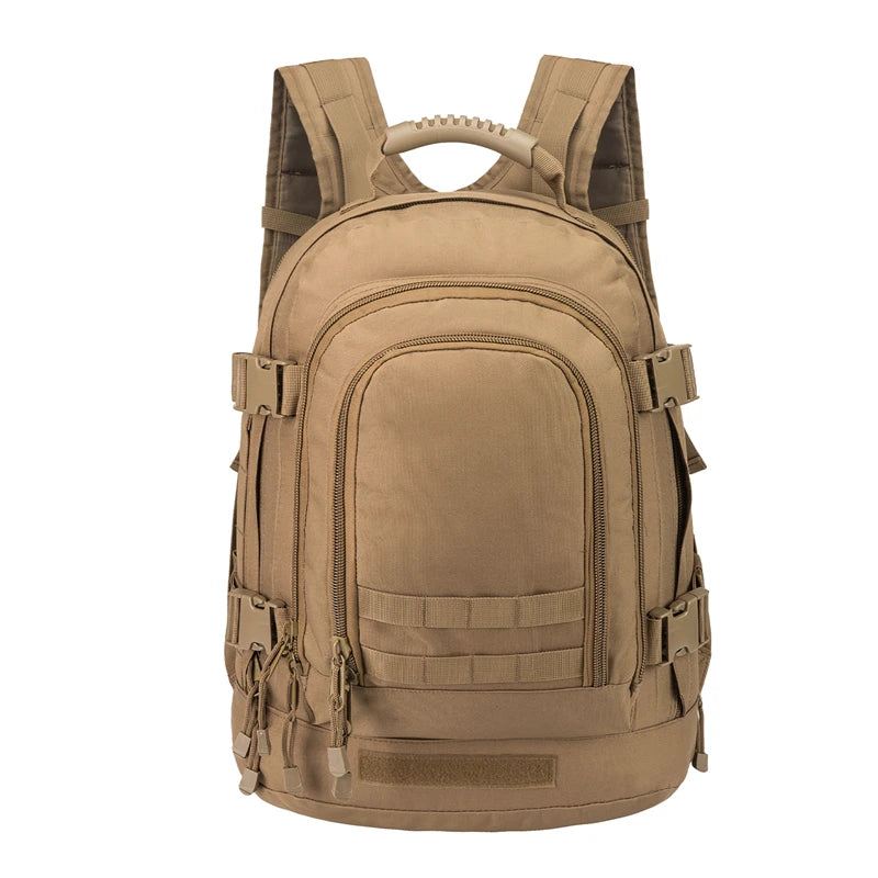 60L Men Tactical Backpack 3P Softback Outdoor Hiking Camping Rucksack Hunting Camping Travel Bag