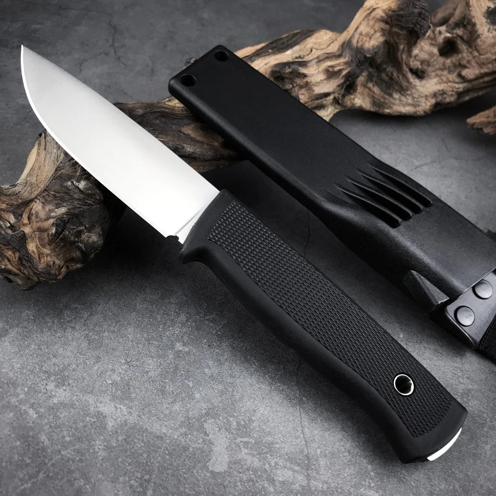 F1 Fixed blade knife 5Cr13Mov blade ABS handle with sheath Kitchen EDC tool knife Fruit knife Vegetable peeler Meat cutter