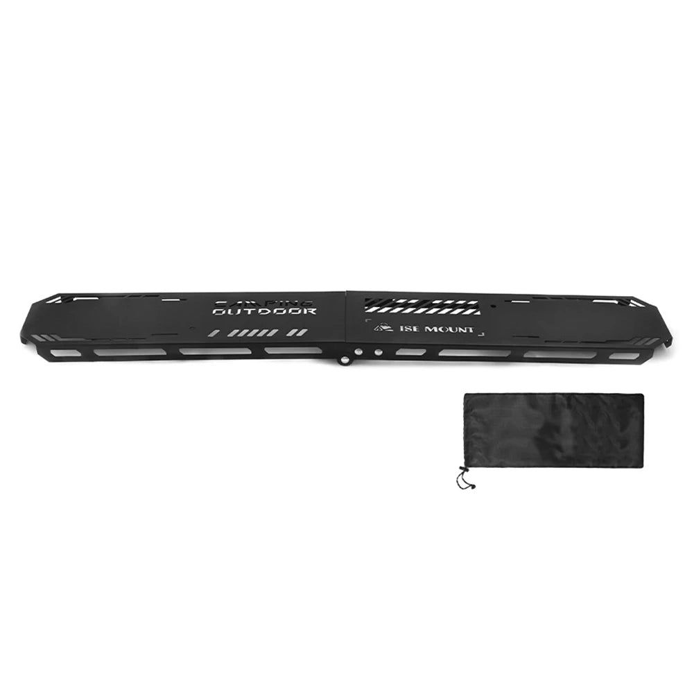 Foldable Camping Hanging Rack Top Plate Portable Tabletop Board High Strength Bending with Hanging Hole for BBQ Picnic Hiking