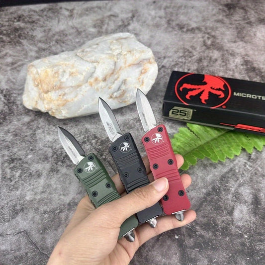 Daily Carry Pocket Folding Knife 440c Steel Zinc Alloy Handle Outdoor Camping Portable Tactical EDC Hunting Knife Men's Gift