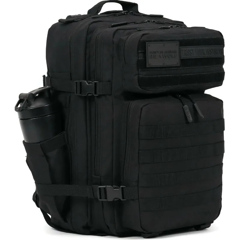 WOLFpak 45L Backpack (Nightshade Edition) Camping, Hiking, Gym Backpack