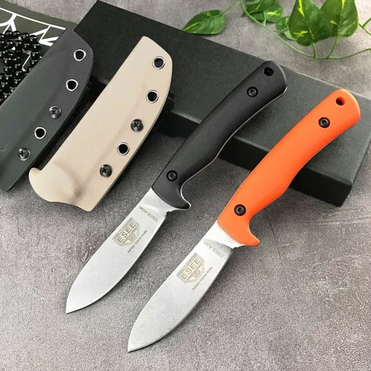 ESEE AGK Portable Small Straight Knife 3.81 "blade G10 Handle Outdoor Camping Tactics EDC Hunting Knife Carving Knife Men's gift